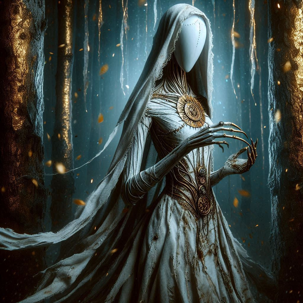 Dark lady  kiss hyperdetailed Gustav Klimt pre-raphaelitism