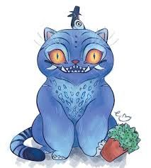 Derpy Tiger Paper Art (inspired by Ursula) - Start Image 1