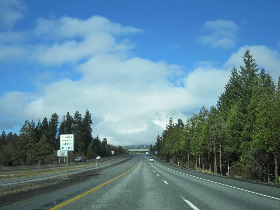 The road to Oregon