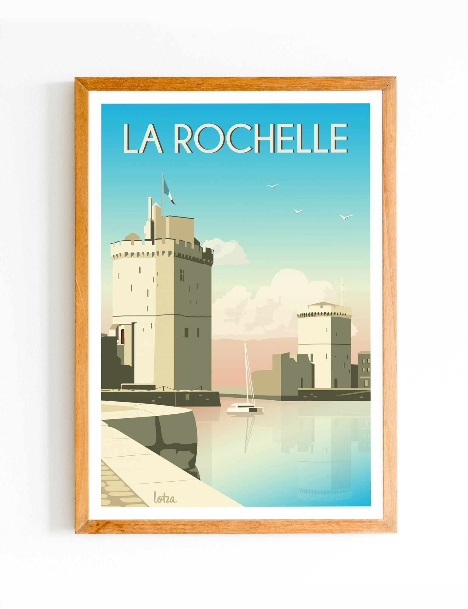 City stone Games boardgame sunny day pawns cards dices festival table chairs boat Town towers Family childrens La Rochelle Masterpiece, Best...