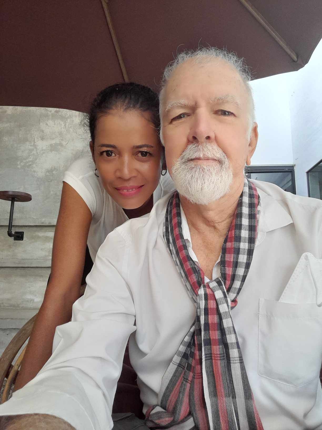 Elderly Khmer Couple in Love - AI Art