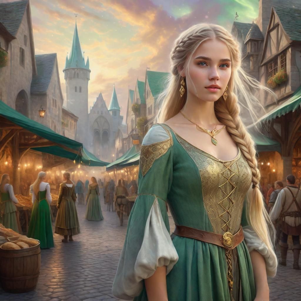 Beautiful Scottish Women in the highlands