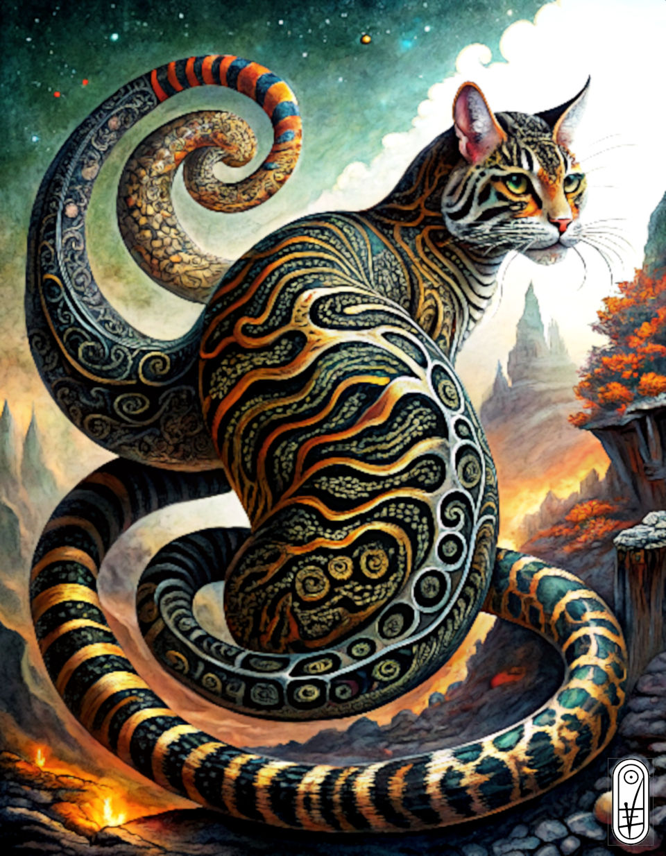 Stylized abstract watercolor, alcohol ink, Style sketch drawing of Mark Brooks, Carne Griffiths, Alexander Archipenko. Concept art, Art Deco...