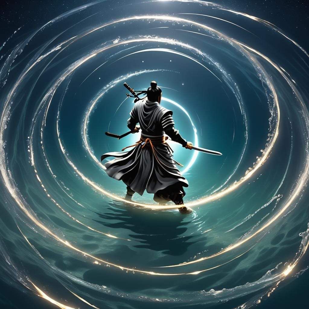 Eye of the butterfly storm