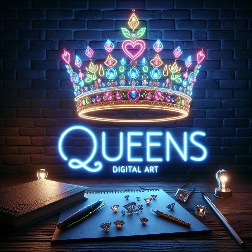Queens Digital AI Art