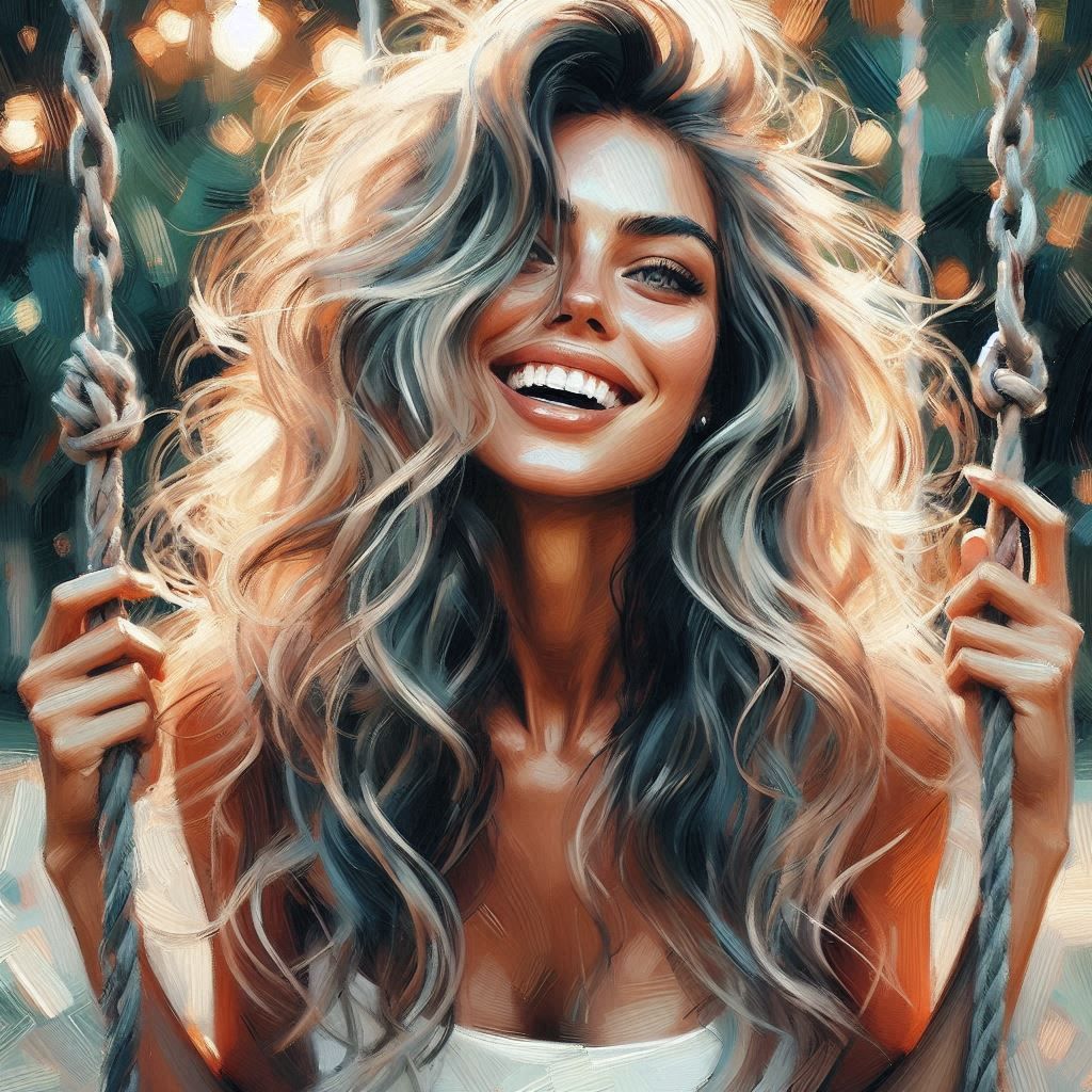  Swing  in the clouds