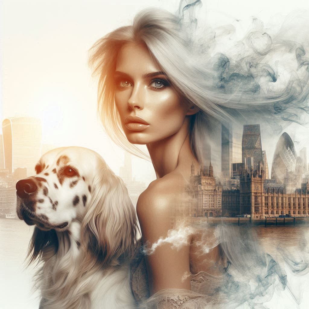 Oil Painting  double exposure