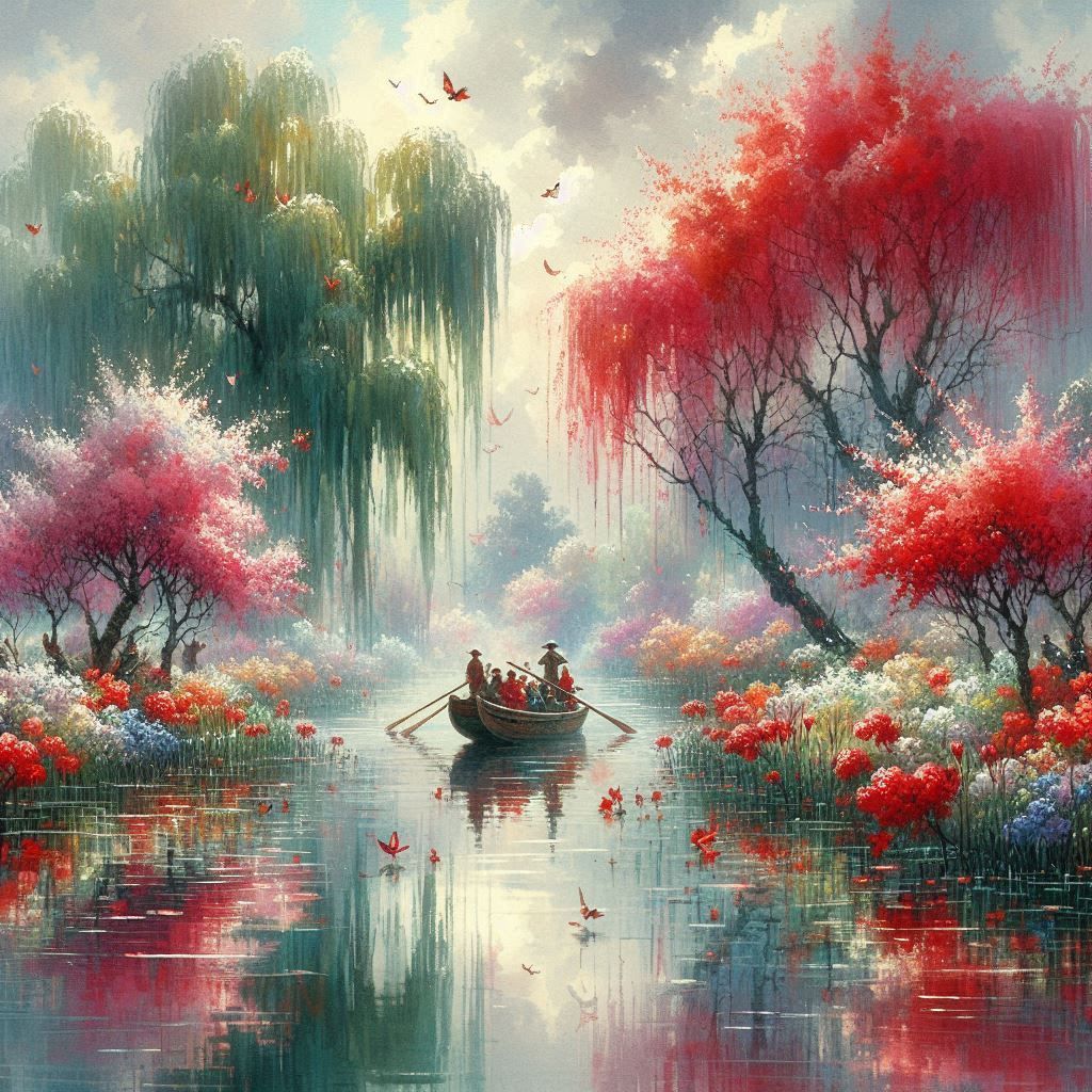 still life  Lake side