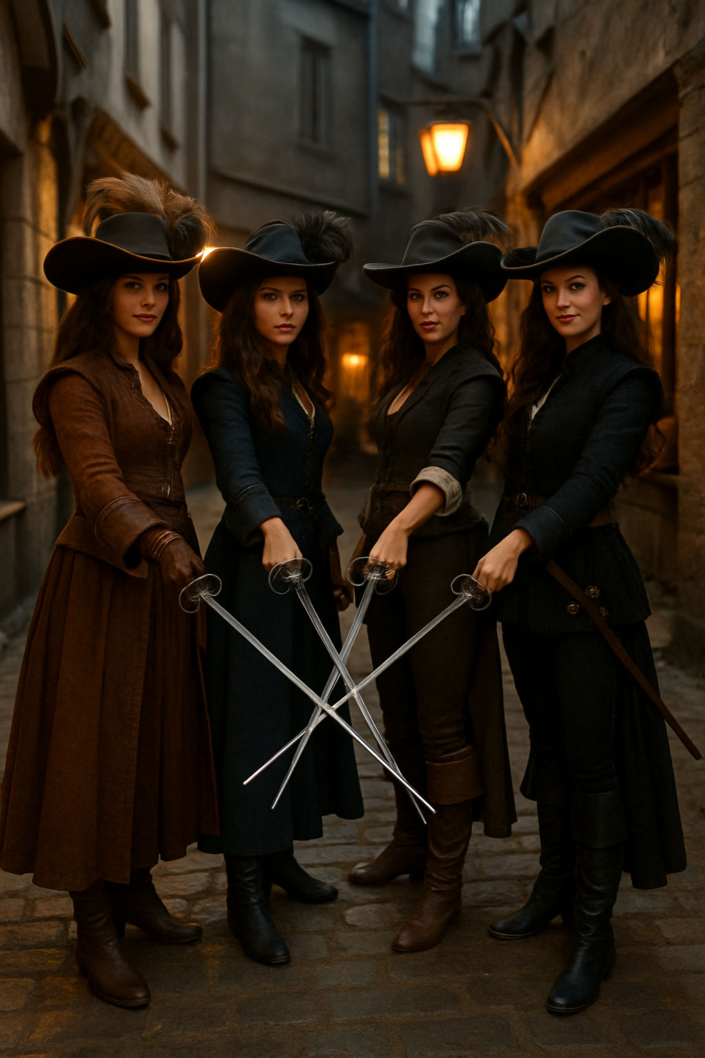 D'Artagnan y las 3 mosqueteras 