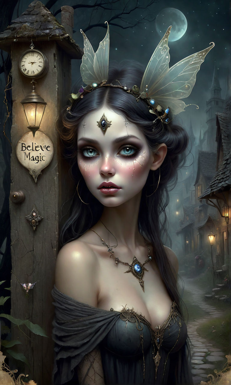 FAIRY STREET ART "GET TAGGED"