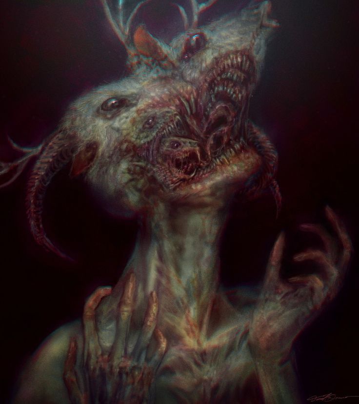 A depiction of what demons dwell in hell.