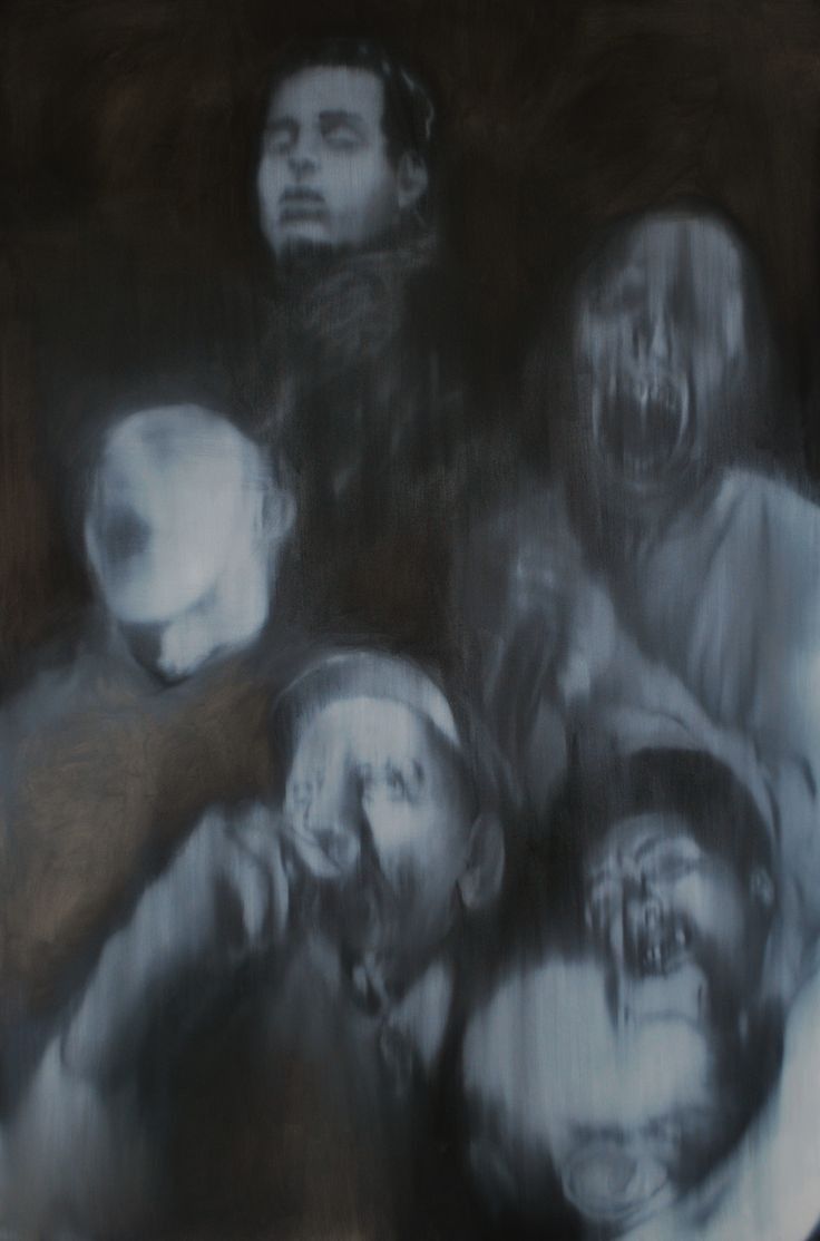 A picture of what tormented souls look like in hell.