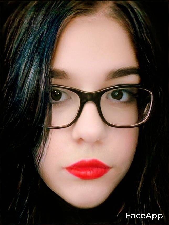 Cover of magazine called "Modern  Bride". a beautiful bride  with extra long shining black hair, glasses, in a luxurious floor-length weddin...