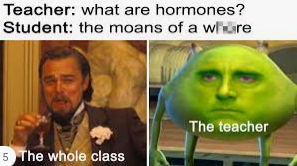 bored in a classroom