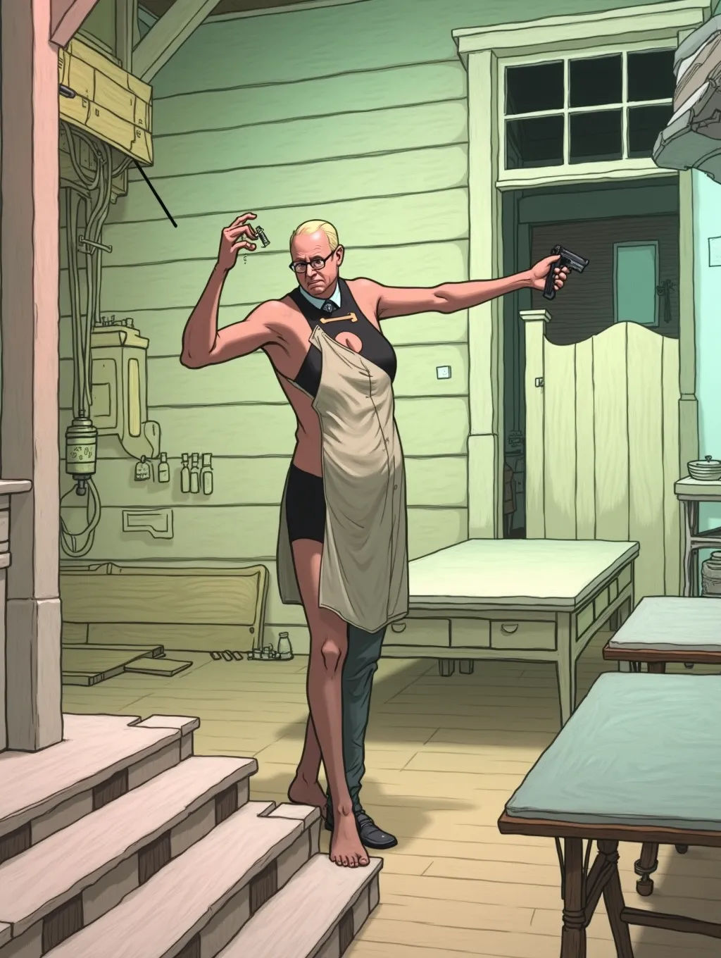 Sí, querida, el sapo no existe, es decir, los sapos sí existen pero no ese que tú crees, ella. Será un sapo cualquiera que ha tomado la cost...