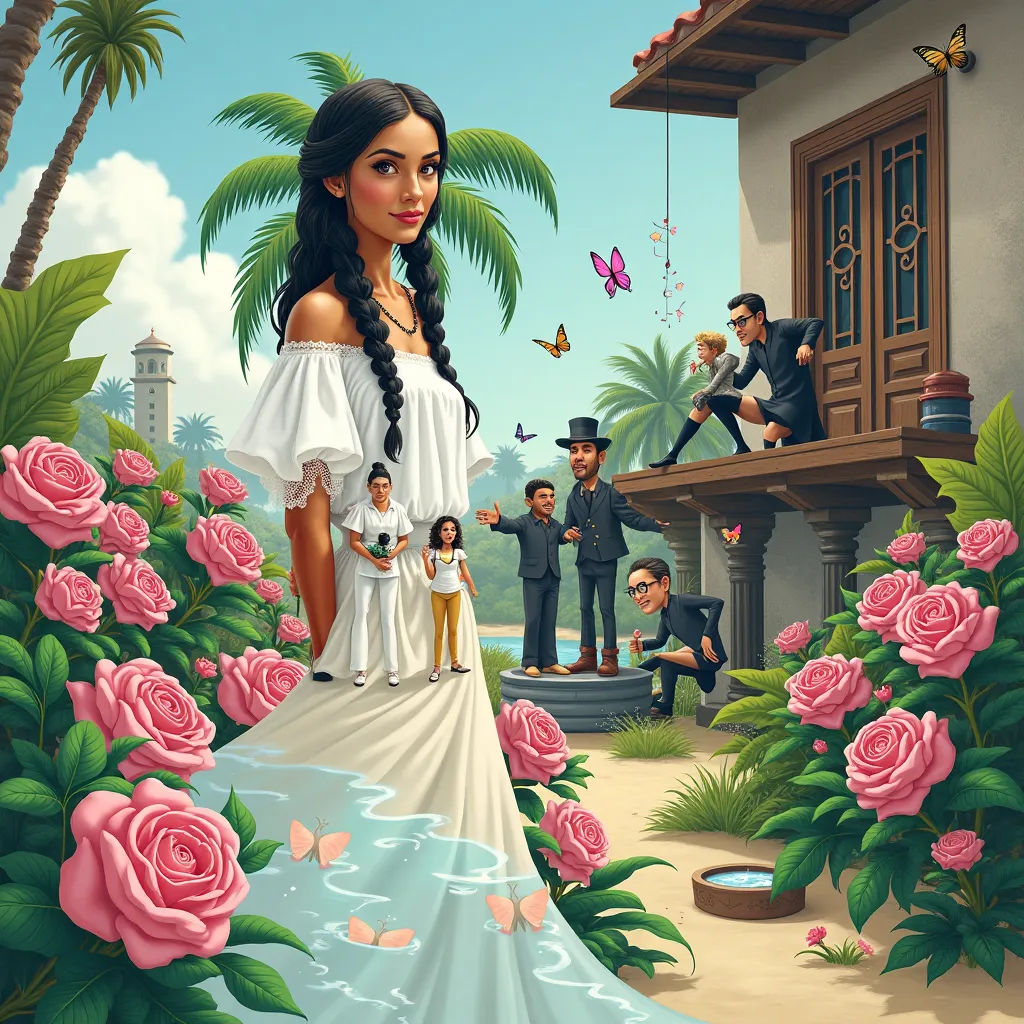 Cerca hay una zanja atravesada por un pequeño puente, que conserva el nombre de El Salto de Alvarado en memoria del famoso brinco que dio el...