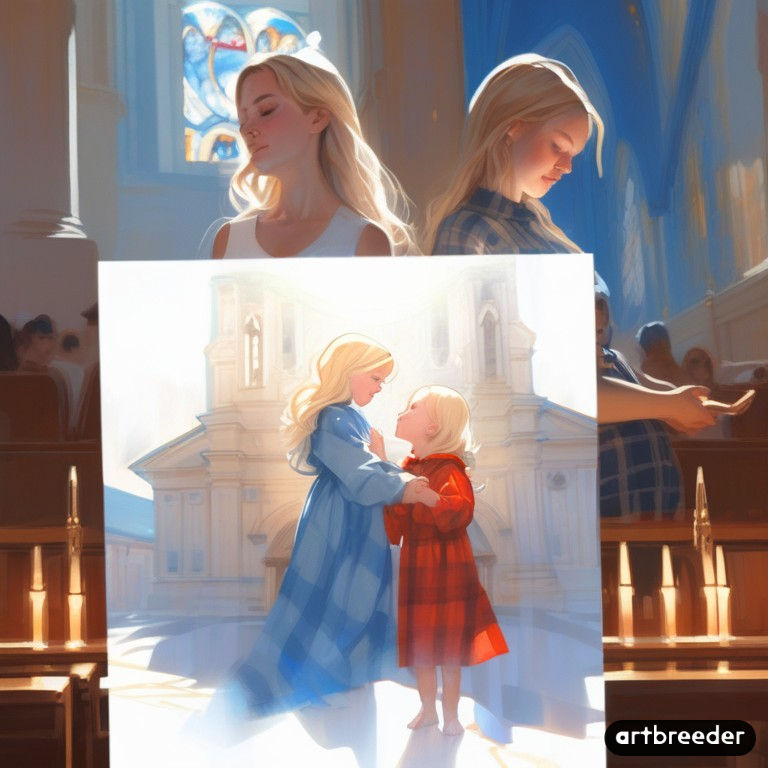 Antricate stunning highly detailed illustration portrait sunlight, ethereal child, by guweiz and wlop and ilya kuvshinov, glistening, blonde...