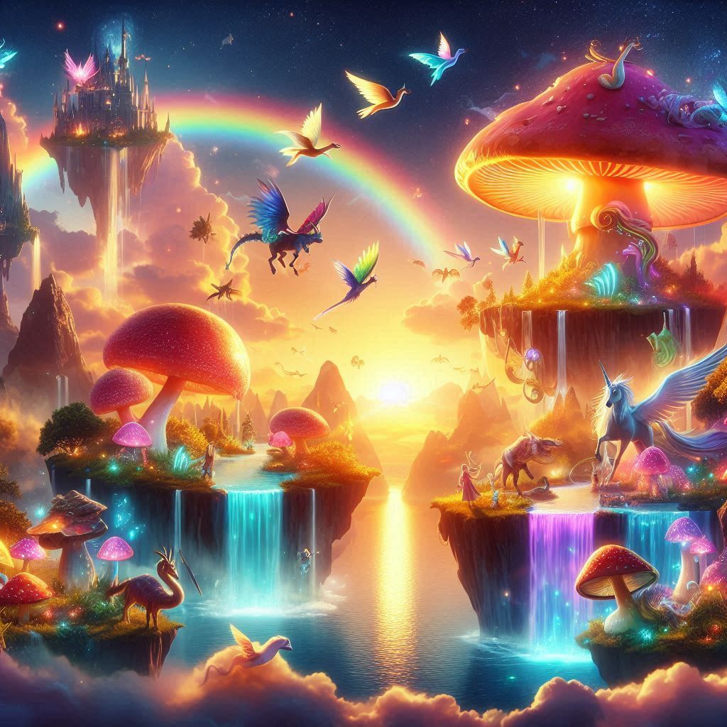 Landscape fantasy-style