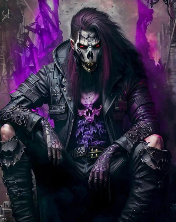 Roque Klein, Brujah Vampire (Upscaled)