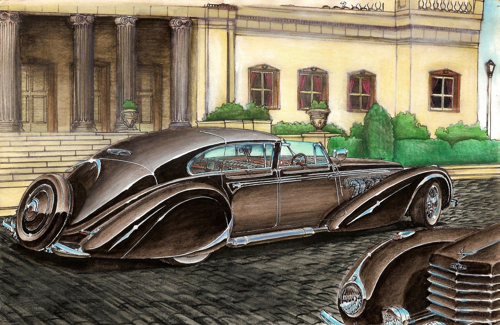 Where is the car, Parker...!?