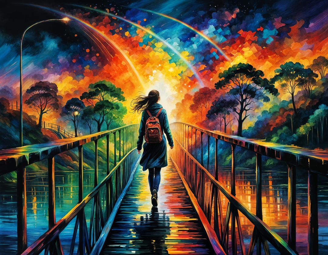 Very adorable world mysterious serene space twilight