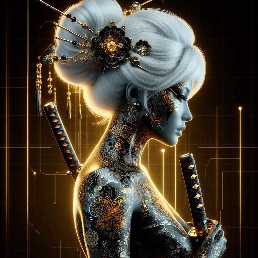 Eldritch intricately detailed Van Gogh Wadim Kashin shadow girl