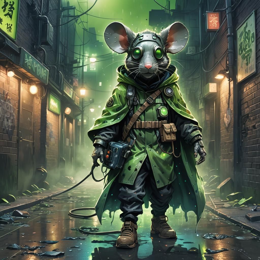 Gnome mouse Zdzisław Beksiński Tim Burton academic art