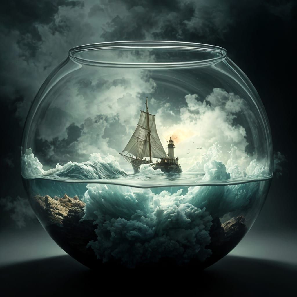 resin, wet oil, modern painting , hapiness freedom intricately detailed split-complementary colors acrylic art inside the bulb hamster cute...