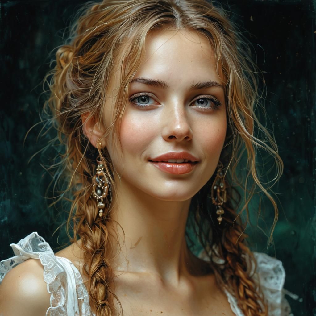 Amazing adorable girl Pablo Picasso Van Gogh Julia Pott