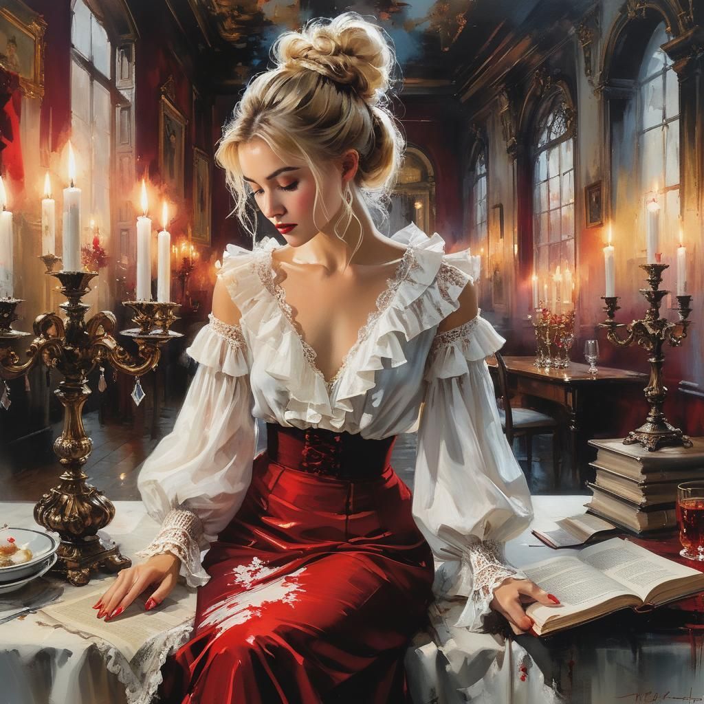 Brutal tatoo piercing beauty women elf Zdzisław Beksiński intricately detailed Eldritch deep color rain