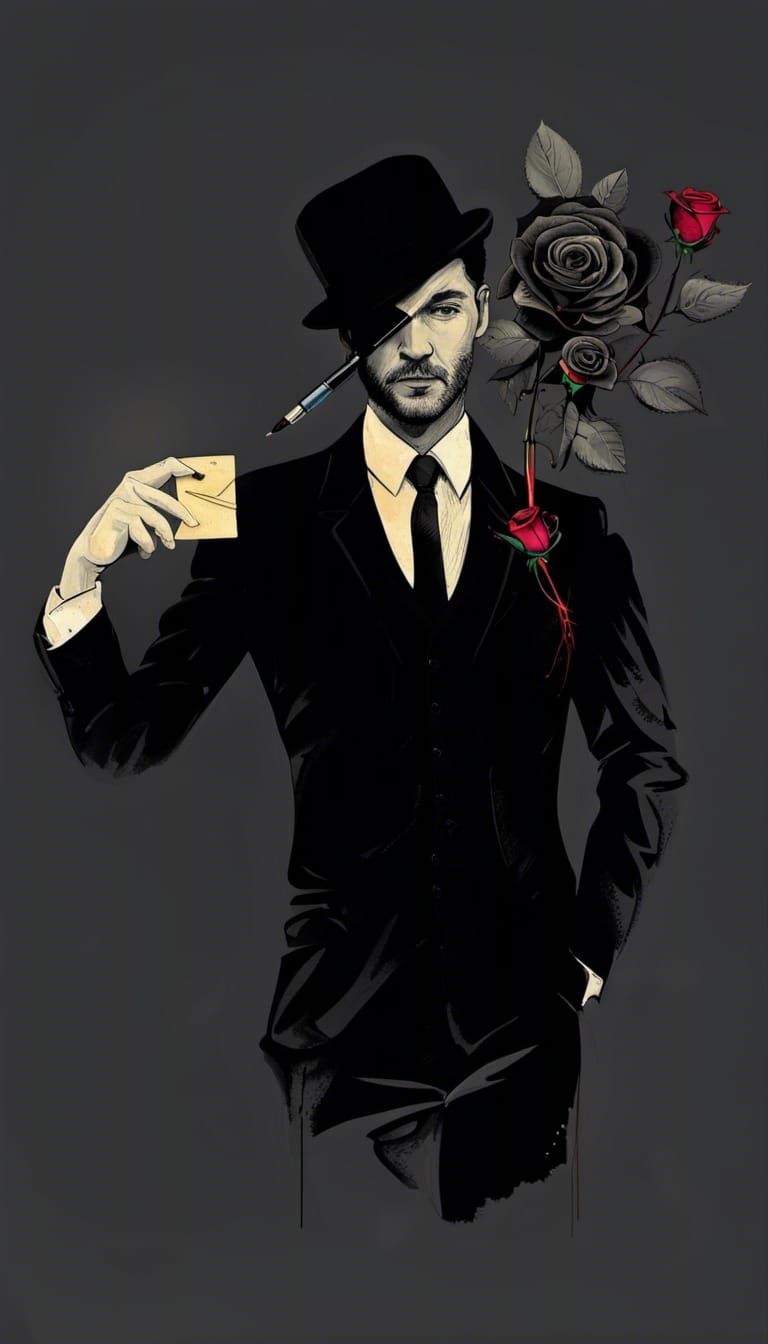 gentleman intricate details, HDR, beautifully shot, hyperrealistic, sharp focus, 64 megapixels, perfect composition, high contrast, cinemati...