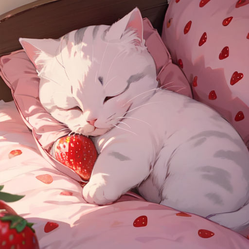 Strawberry Cat