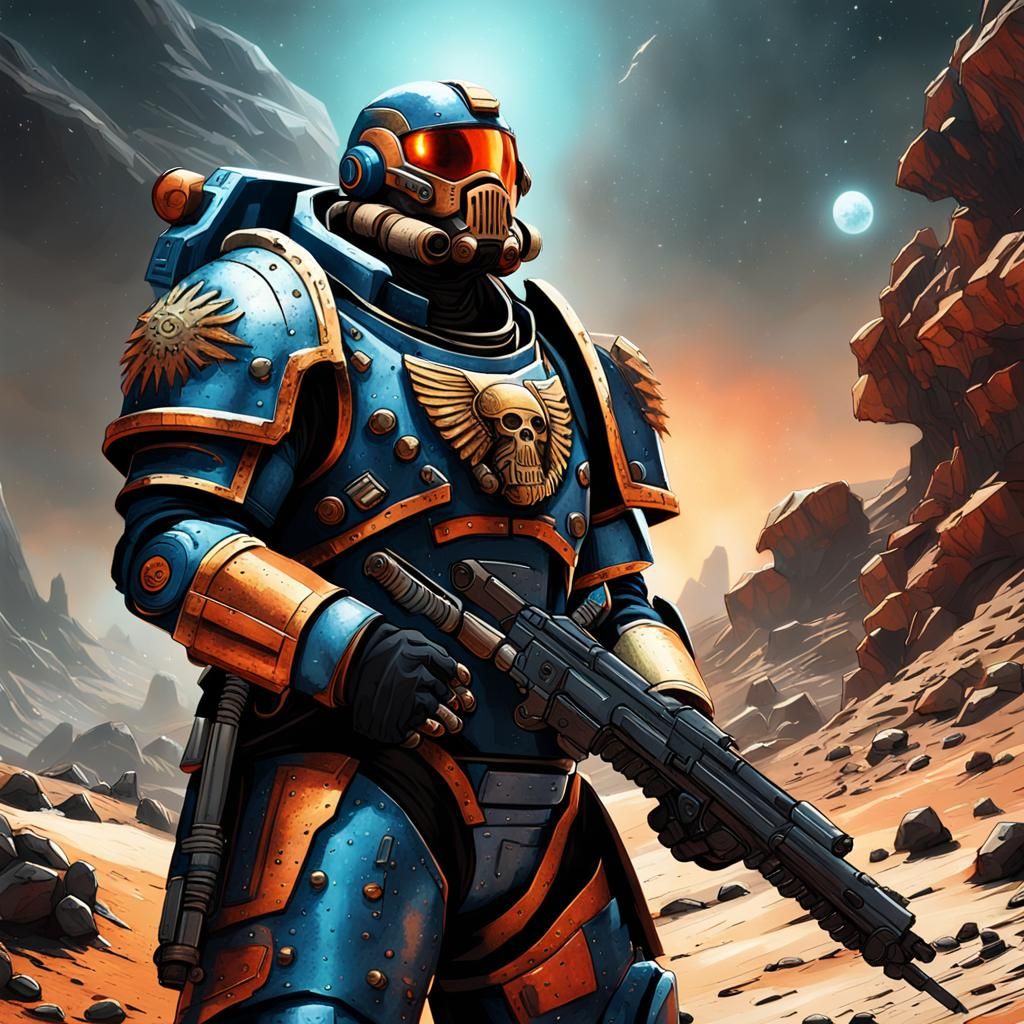 space marine, Aztec