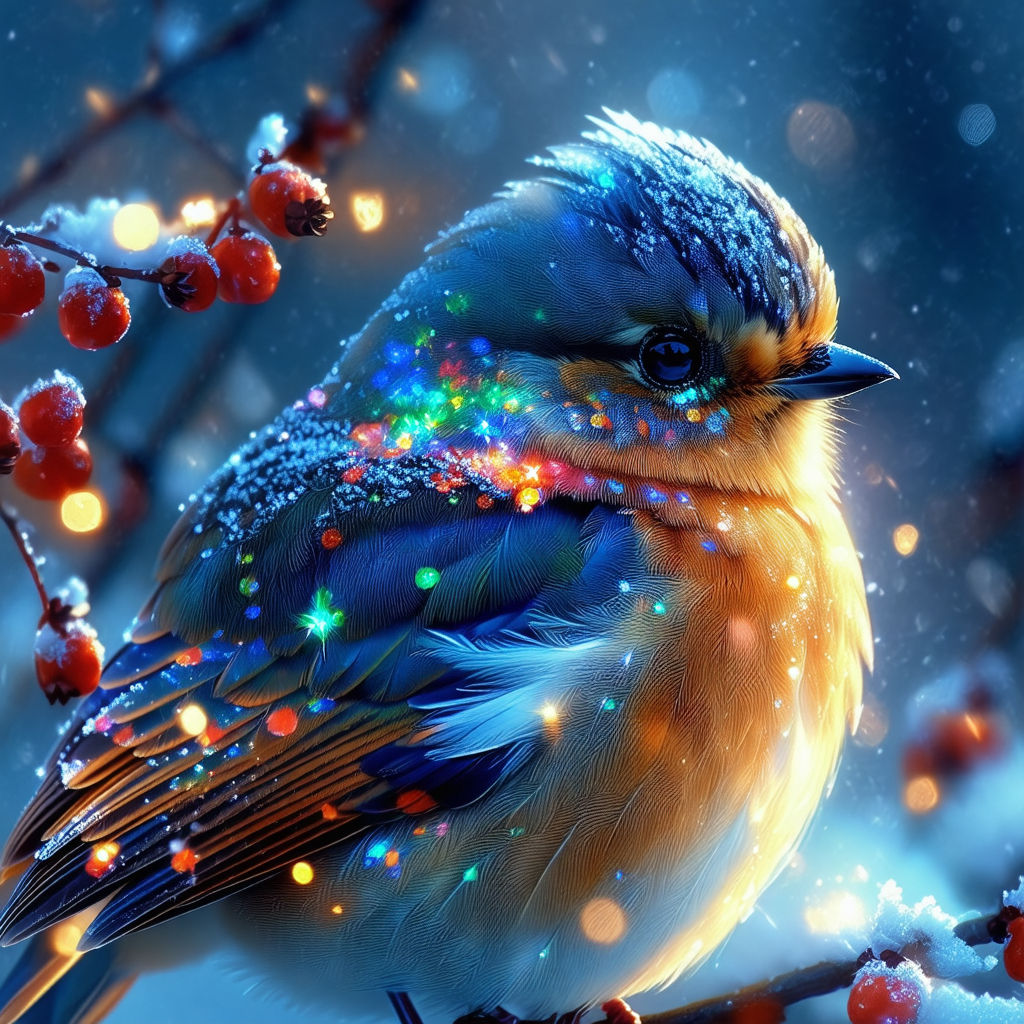 Things Made of Light, Birds transparent lights