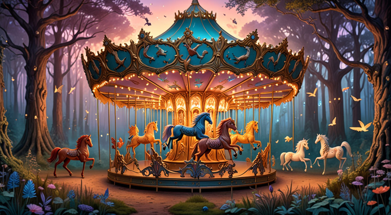 
Mythical Creature Carousel 🎠🐉