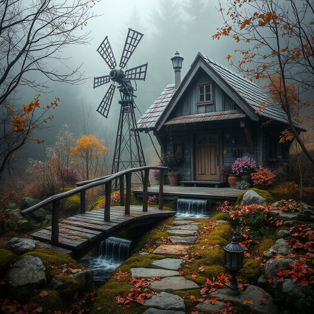 Old abandon shack in Switzerland need of repair