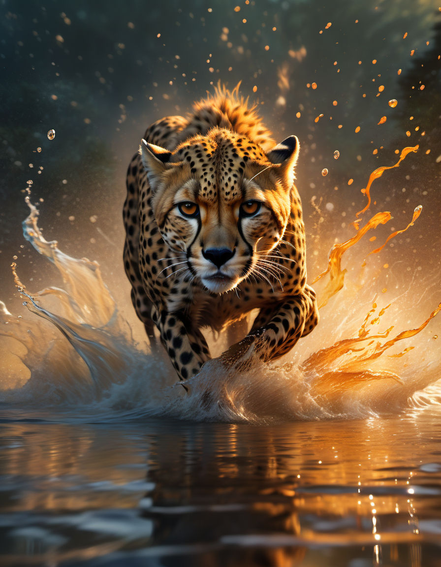 Leopard on the Run !!
