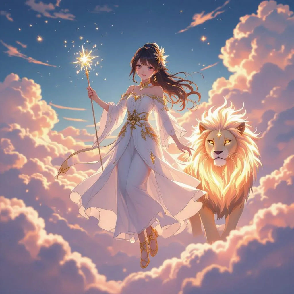 The Star Lion the Cloud Princess