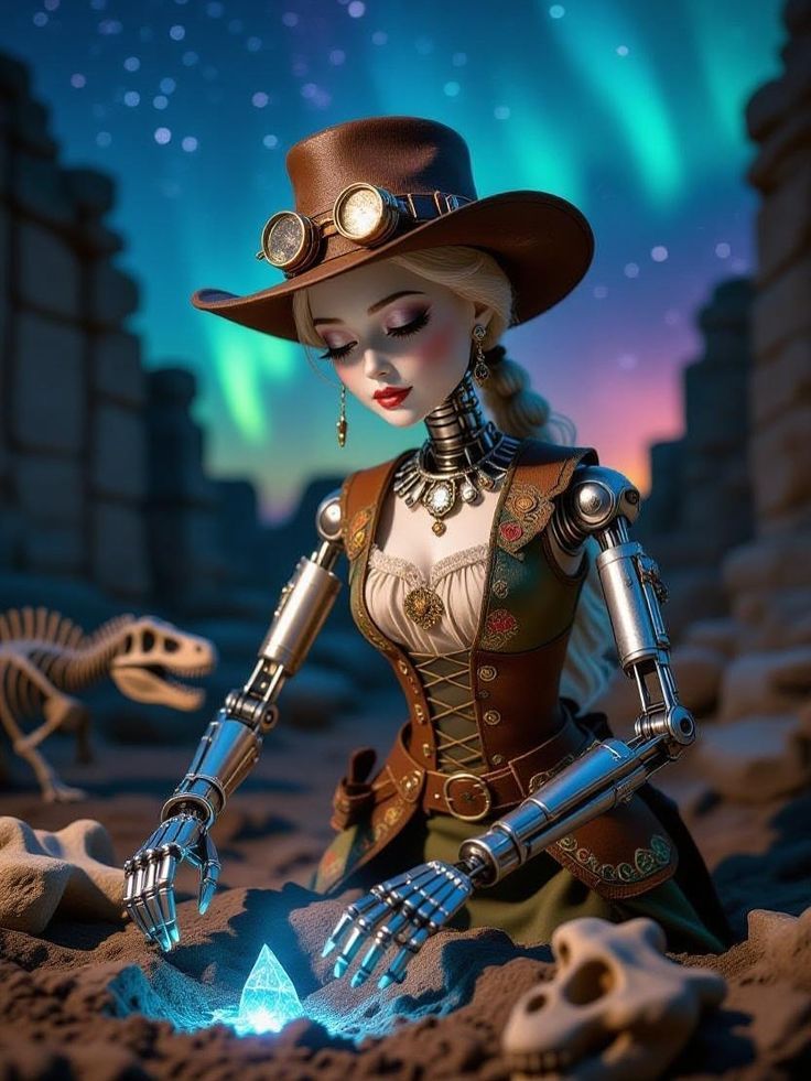 <lora:PR V8 Stained Glass:1.0> <lora:Coloring Page SD15:1.0> A beautiful woman wearing a top hat and a Victorian corset dress with a short l...