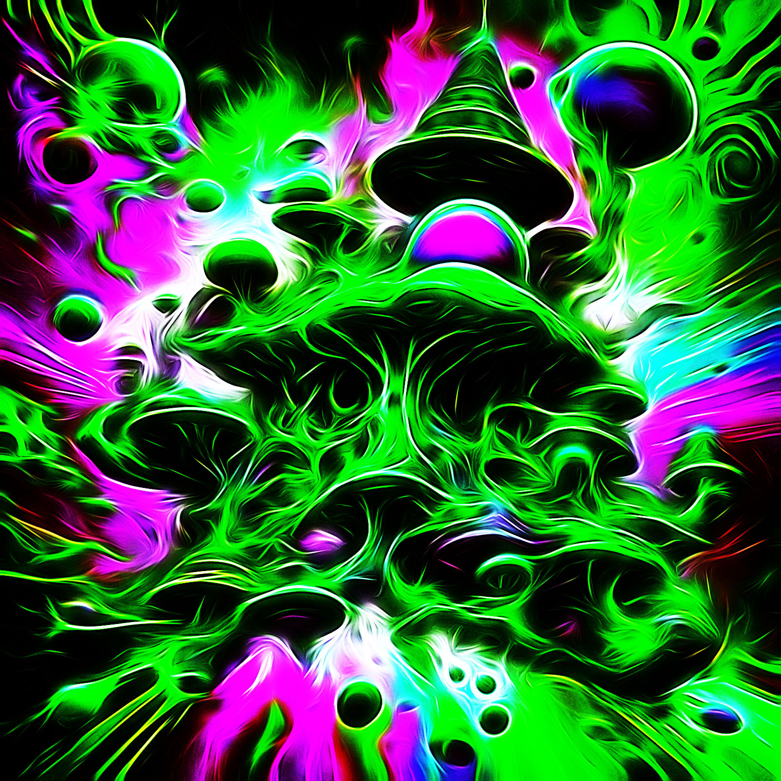 Psychedelic Viking Gods