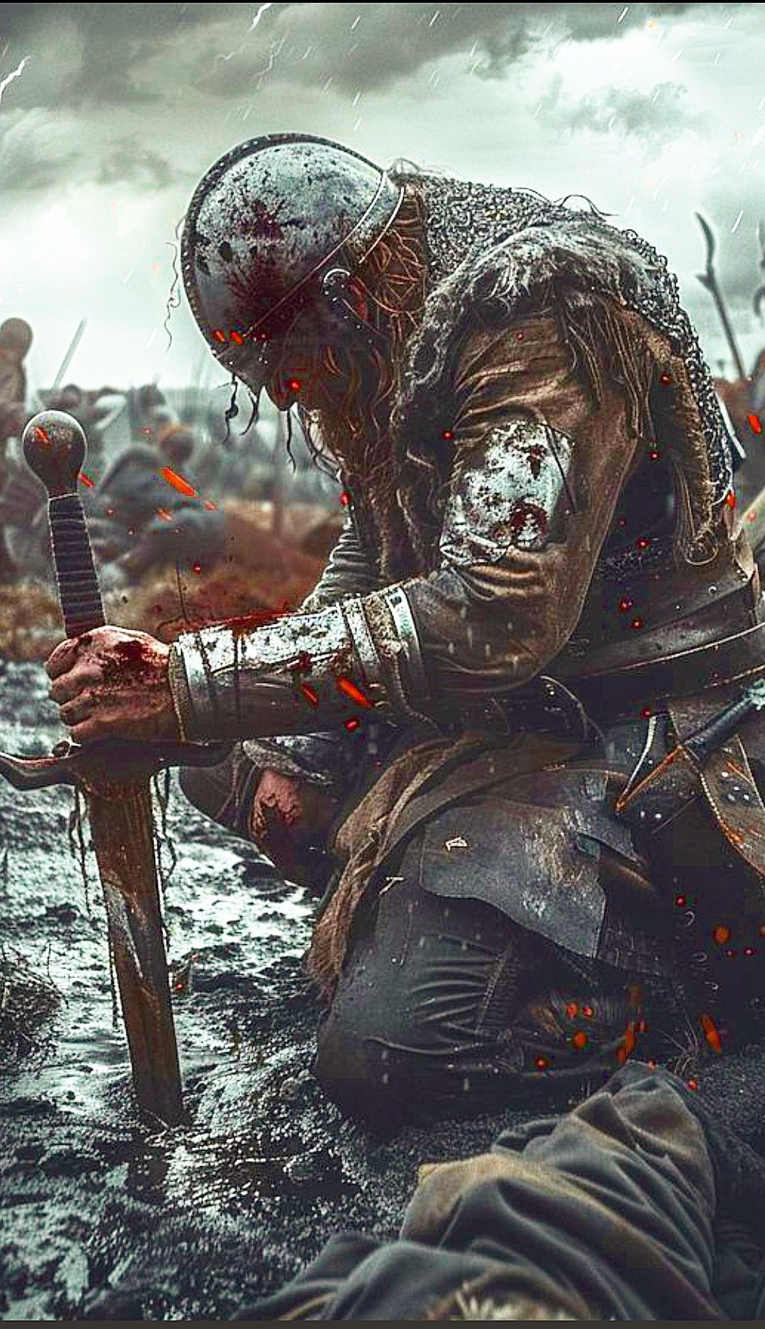 PROMPT (Image-to-Image – Character Reference + Scene Integration)

UTILISER L’IMAGE DE RÉFÉRENCE DU PERSONNAGE (guerrier masqué GLOW) :
Ce p... - Start Image 2