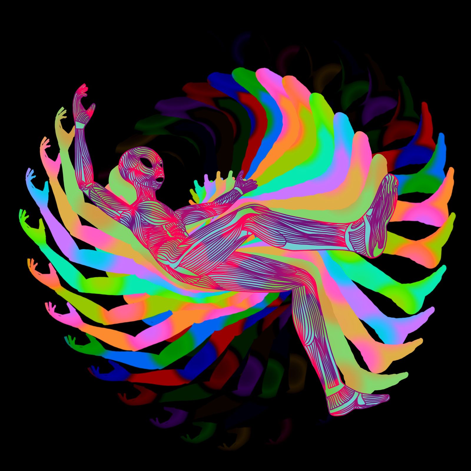 Robot Lizard Mushroom Wizard 