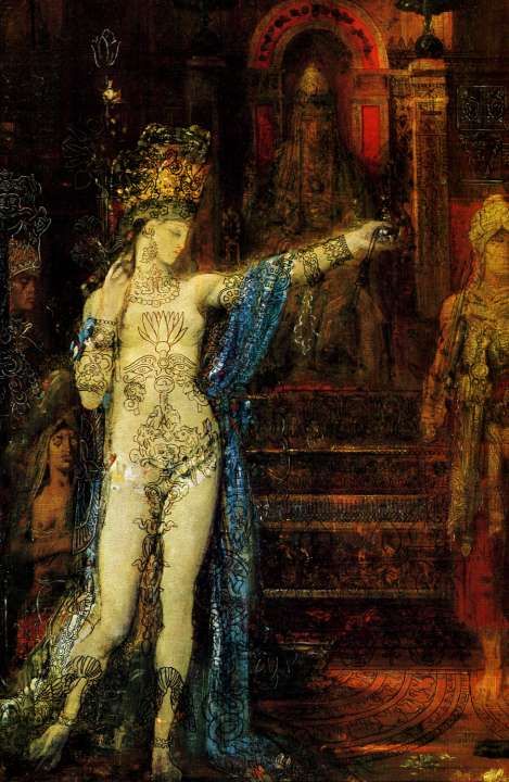 Leia Organa Before Jabba by Gustave Moreau