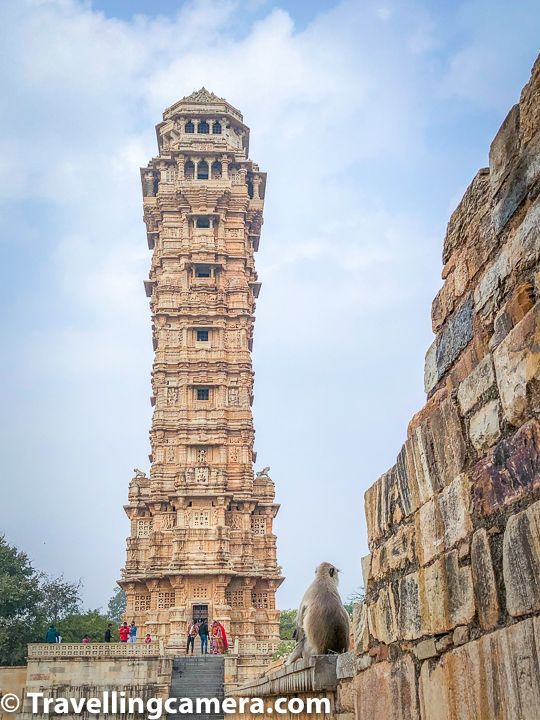 a mewar tower of victory in the future 