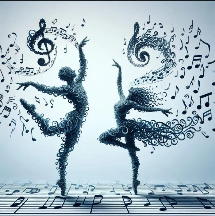 Dancing to the Music 8k resolution Hyperrealistic,  concept art, intricately detailed, color depth, colorful background masterpiece