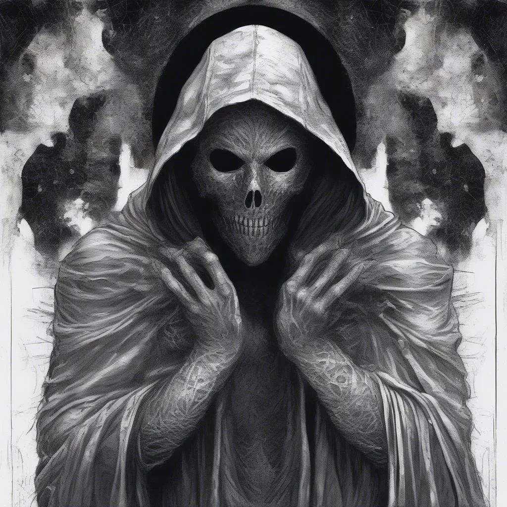 <lora:Divine Threat:1.0> A photographic truly haunting, high-contrast best quality 42k ultra high resolution composite colorized photograph,...