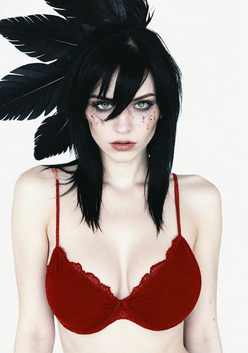 (Absolutely gorgeous 25 year old sleep paralysis demon 100% true form extremely attractive white haired extreme beauty skin villainess woman...