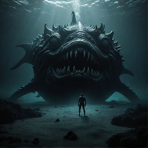 Dragon god creature animal being slowly freed from its stone encased prison by a beautiful young human female witch using her own magic to s...