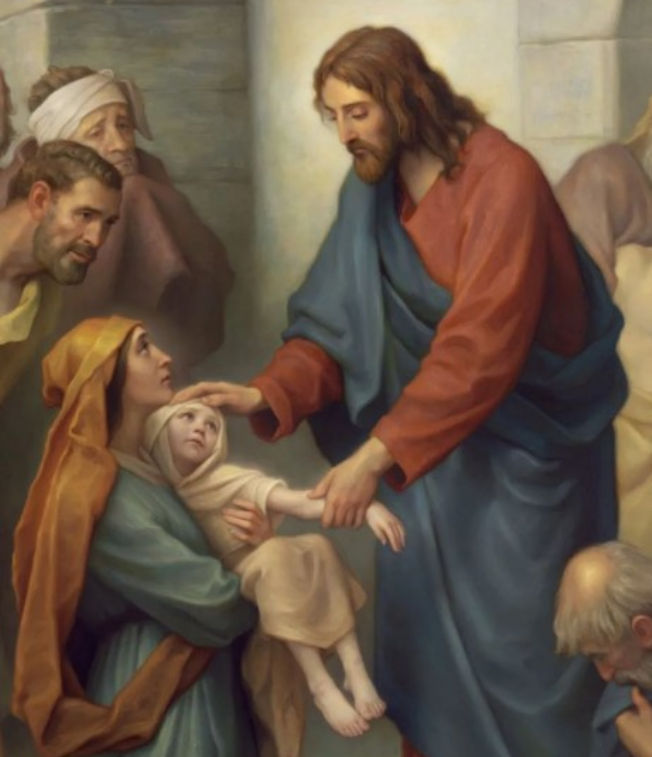 Jesus heals the child within me
