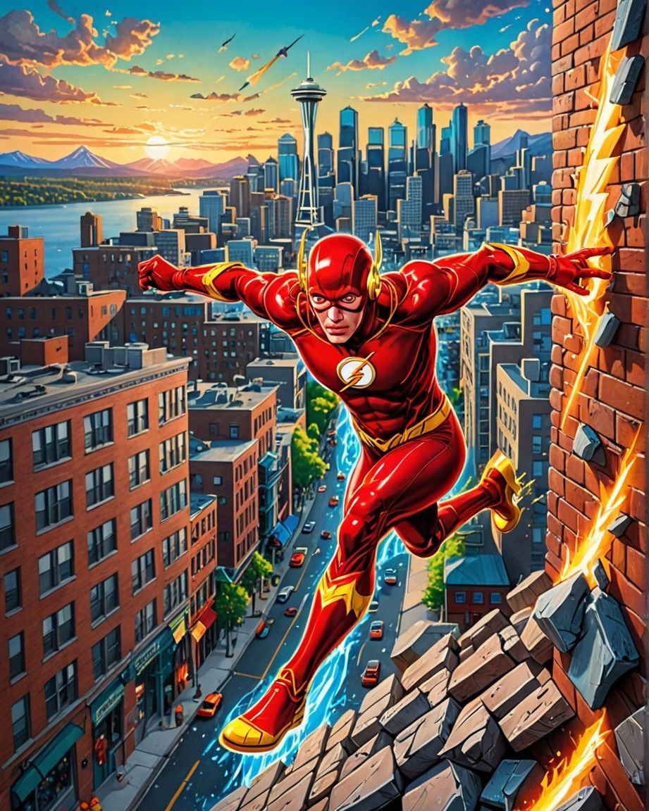 The Flash in Seattle 